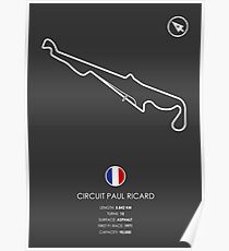 Schaltung Paul Ricard Poster