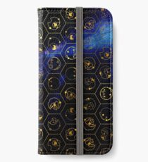 Time Lord Alphabet (blue) iPhone Wallet/Case/Skin
