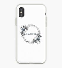 Beautiful - Flower Wreath iPhone Case