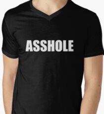 ASSHOLE Men's V-Neck T-Shirt