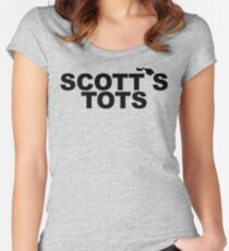 Scott's Tots Women's Fitted Scoop T-Shirt