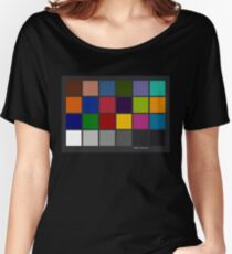 Color Checker Chart Women's Relaxed Fit T-Shirt