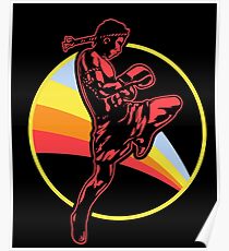 Kickboxen Wettkampf Poster