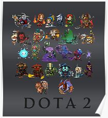 DOTA 2 - Chibi Poster