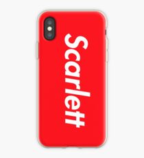 Hello My Name Is Scarlett Name Tag iPhone Case