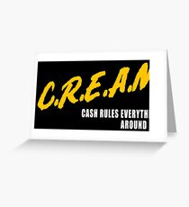 CREAM_dare Greeting Card