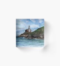Mumbles Lighthouse Acrylic Block