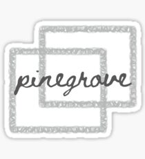 pinegrove - boxes Sticker