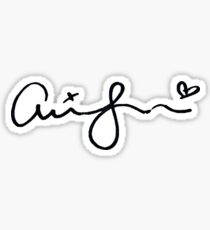 Ariana Grande Signature Sticker
