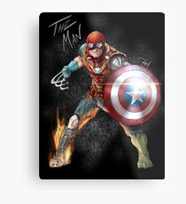 One with his universe. Metal Print