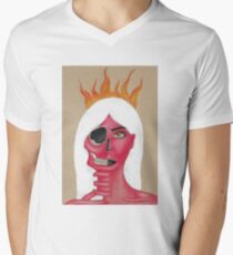 woman of the devil Men's V-Neck T-Shirt