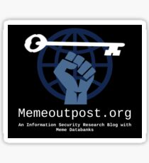 Memeoutpost.org Sticker