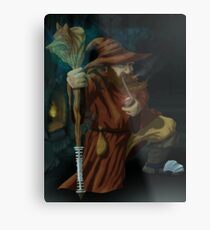 Dwarven Wizard Metal Print