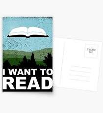 Ich will lesen Postkarten