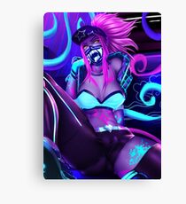 KDA Akali Leinwanddruck