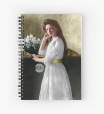 Tatiana Nikolaevna, 1910 - Colorized Spiral Notebook