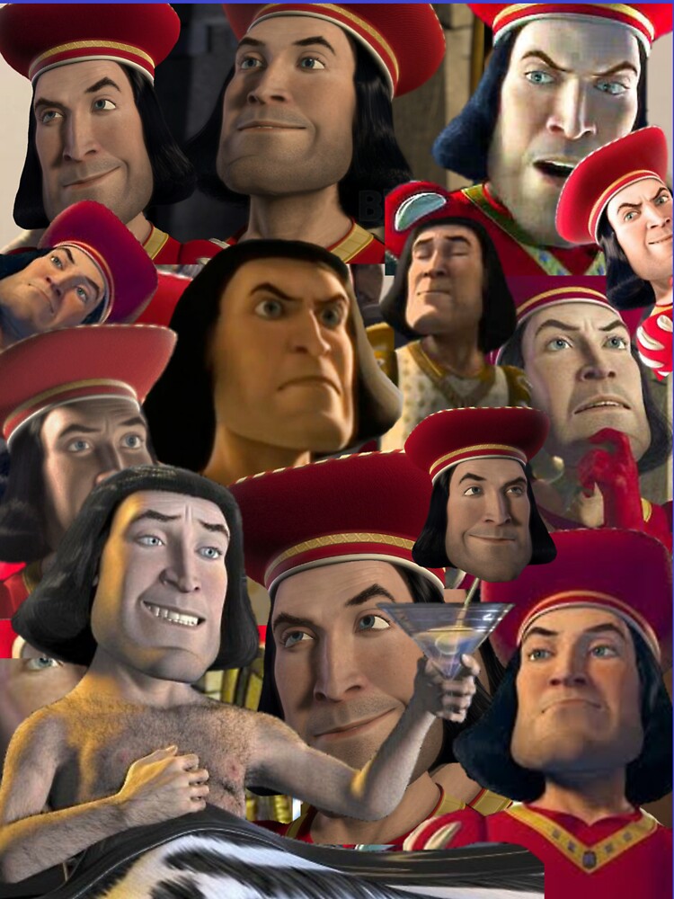 "Lord Farquaad" Sticker by WilliamDean Redbubble