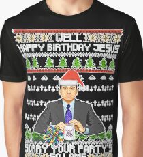 Happy Birthday Jesus Graphic T-Shirt