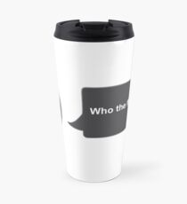 Apple Siri Voice Funny Travel Mug