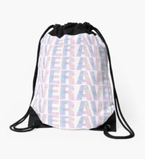 Plur Pastel Rave Drawstring Bag