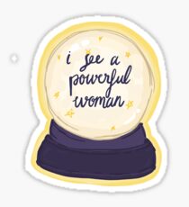I See a Powerful Woman Sticker