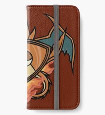Charizard pokemon shienld iPhone Wallet/Case/Skin