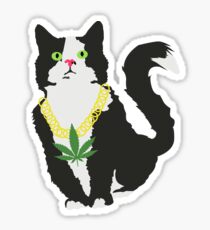 Pegatina Gato stoner