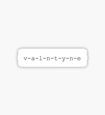 valntyne (small) Calum Hood Sticker