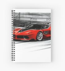 La Ferrari FXX-K Spiral Notebook