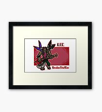 ETC chicken Framed Print
