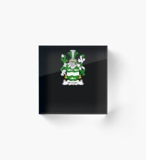 McCabe Coat of Arms - Family Crest Shirt Acrylic Block