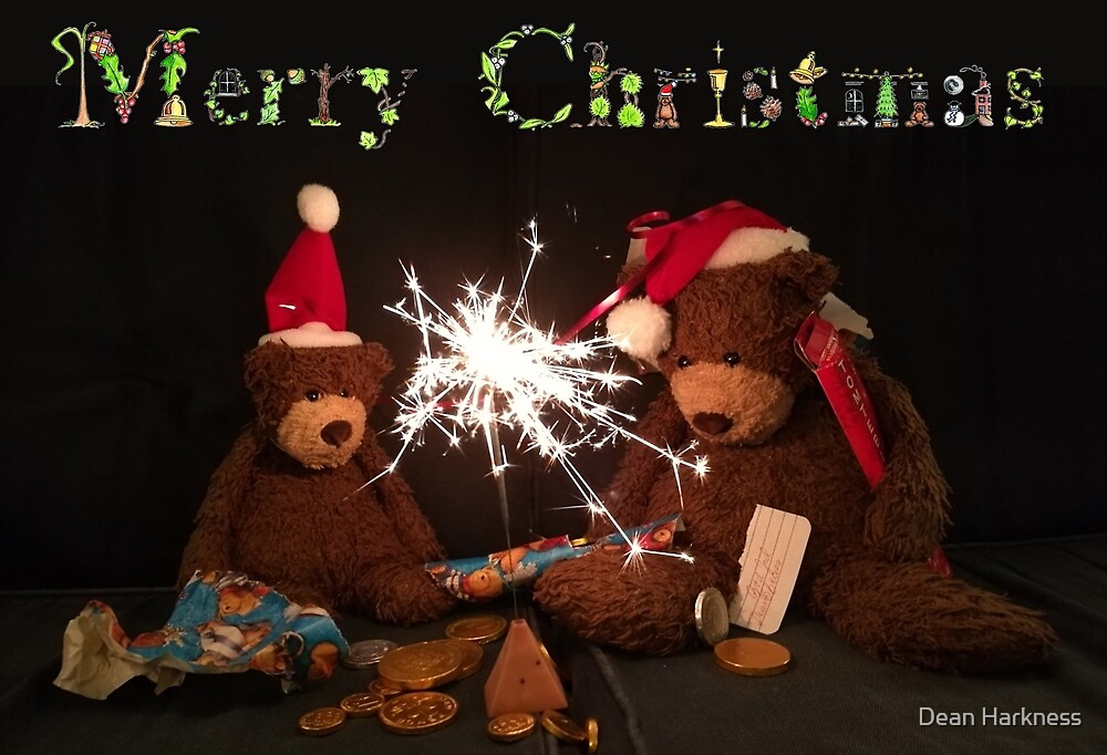 Merry Christmas Deano Bears by Dean Harkness