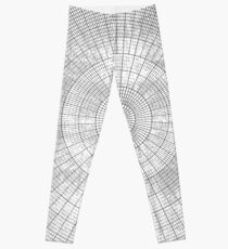 #pattern #abstract #design #shape #illustration #proportion #geometry #art #guilloche #vector #decoration #vertical #circle #geometricshape #inarow #textured Leggings
