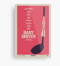 Baby Driver Metal Print
