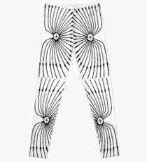 #blackandwhite #plant #circle #leaf #lineart #symmetry #monochrome #nature #design #illustration #fashion #pattern #inarow #photography #separation #nopeople #striped #cutout #square #nonurbanscene Leggings