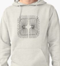 #blackandwhite #plant #circle #leaf #lineart #symmetry #monochrome #nature #design #illustration #fashion #pattern #inarow #photography #separation #nopeople #striped #cutout #square #nonurbanscene Pullover Hoodie