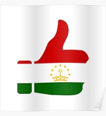 Flag Thumb of Tajikistan Poster