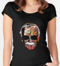 Stan Lee Collage Women's Fitted Scoop T-Shirt
