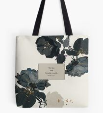 We live and breathe words. - Will Herondale. The Infernal Devices. Tote Bag