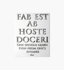 Lámina rígida Fab est de hoste doceri