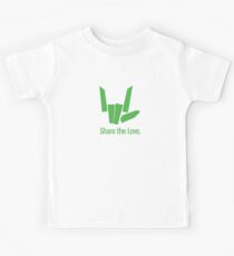 Share The Love Trending Apparel Kids T-Shirt