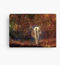 Dame Autumn Hath a Mournful Face - John Atkinson Grimshaw Canvas Print