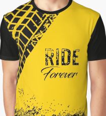 Top seller best quality Ride forever motorbike dust dirt tracker t-shirt sticker apparel Graphic T-Shirt