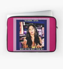 snooki i'm drunk bitch what do you want from me Laptop Sleeve