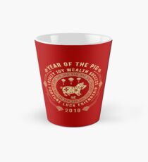 Chinese New Year of The Pig 2019 Meaning Tall Mug