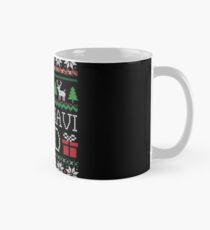 Feliz Navi Dad Funny Christmas Ugly Sweater Tasse (Standard)