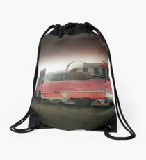 american diner caddy Drawstring Bag