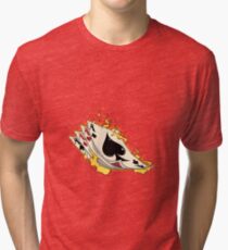 Flaming Aces Tri-blend T-Shirt