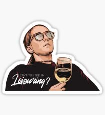 i'm leisuring Sticker