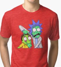 Rick and Morty Tri-blend T-Shirt